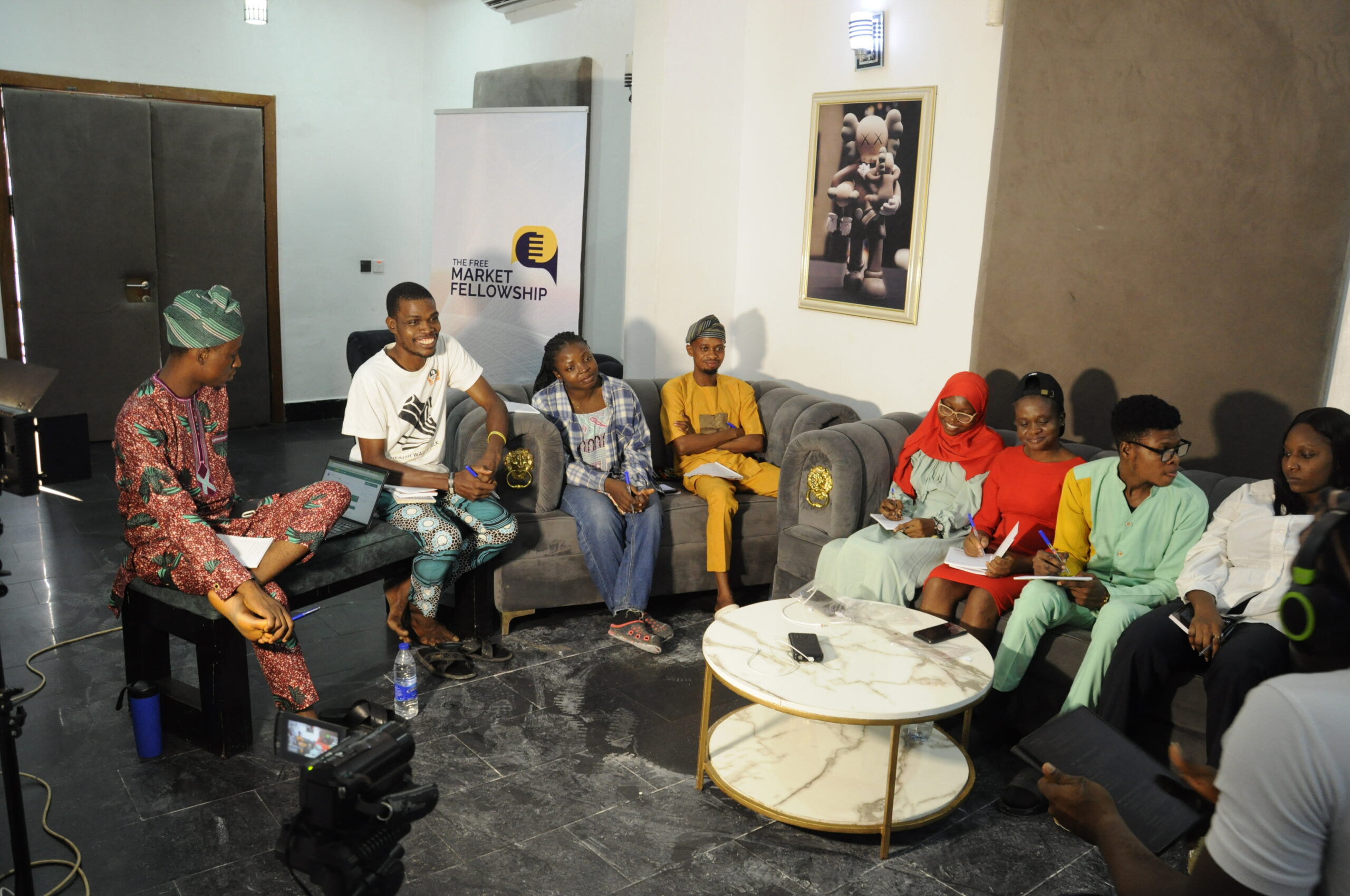 A fellowship learning and discussion session